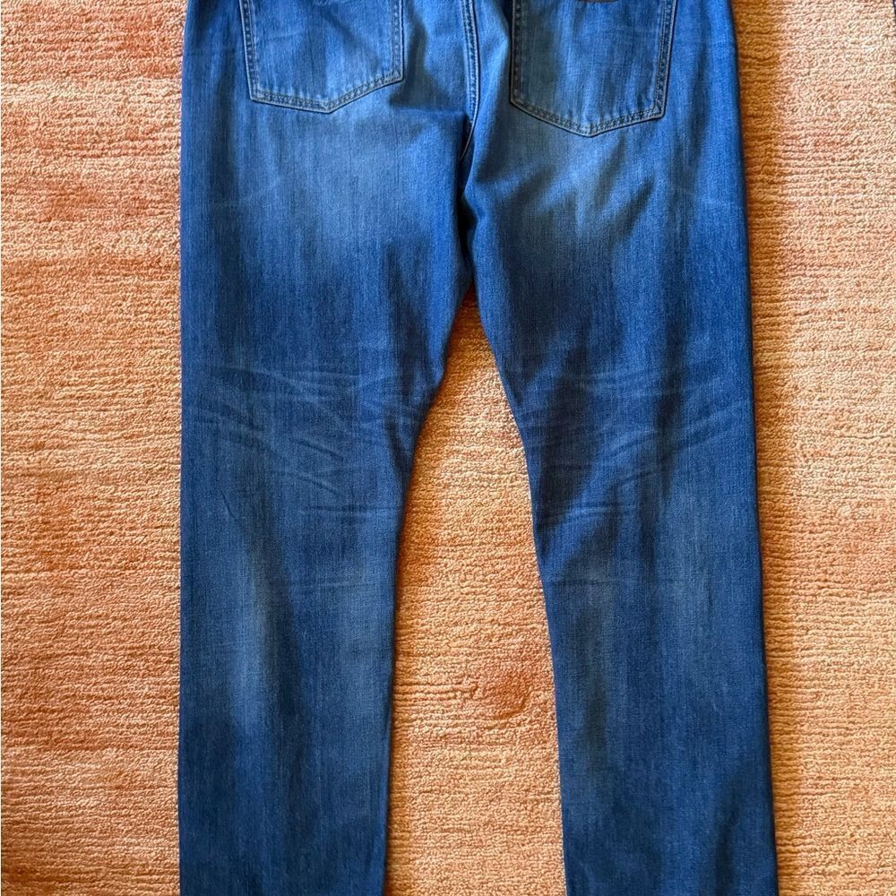 EDUN Men's Deep Blue Slim Jeans 38